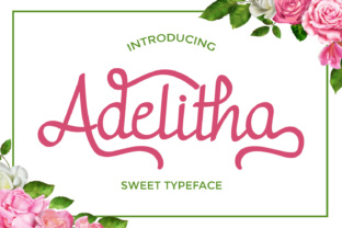 Adelitha: A Structured Script Font for Modern Brand Identity