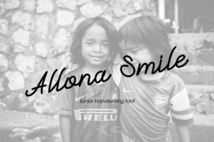 Allona Smile: A Warm Script Font for Creative Projects