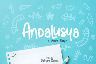 Andalusya Font: A Playful Script for Editorial Design