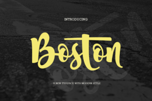 Boston Font: A Striking Typeface for Digital Design