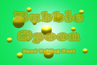 Bubble Spoon: A Unique Script Font for Creative Branding