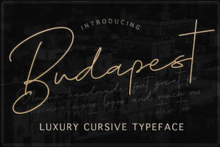 Budapest Family: A Premium Script Font for Editorial Design