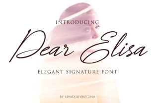 Dear Elisa: A Premium Script Font for Small Business Branding