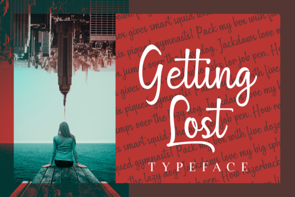 Getting Lost: A Script Font That Captures Attention