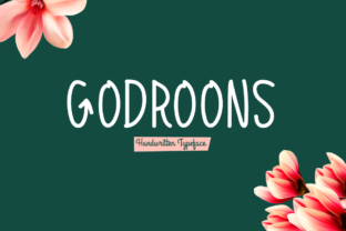 Godroons: A Playful Handwritten Font for Editorial Design