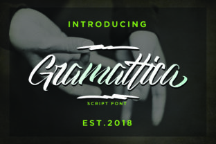 Gramattica: A Vintage-Inspired Script Font for Modern Craft Projects