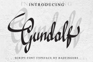 Gundalf: A Script Font That Elevates Editorial Design