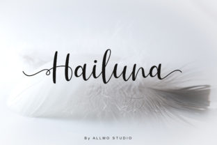 Hailuna: A Script Font for Modern, Elegant Web Design