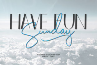 Have Fun Sunday Duo: A Stylish Typeface for Modern Web Design