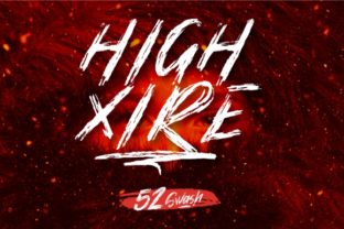 High Xire Font Review: A Bold Typeface for Campaign Creatives
