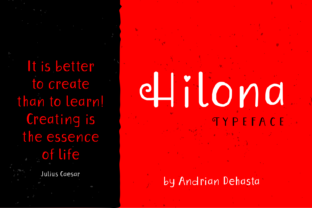 Hilona: The Handwritten Serif Typeface for Engaging Digital Campaigns