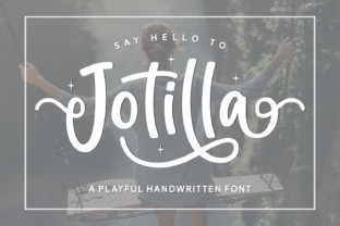 Jotilla: A Refined Script Font for Editorial Design