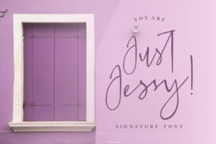 Just Jessy Font: A Web Designer’s Favorite for Feminine Typography