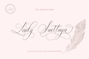 Lady Suettaya: A Beautiful Script Font for Creative Projects