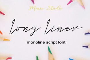 Long Liner Font Review: A Luxurious Script for Creative Branding
