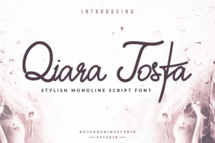 Qiara Tosfa: A Script Font with Personality