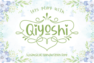 Qiyoshi Font: A Whimsical Typeface for Creative Branding