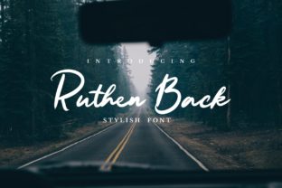 Ruthen Back: A Signature Typeface That Elevates Campaign Design