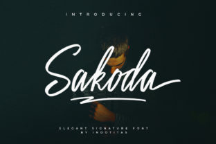 Sakodota Font: A Handwritten Typeface That Elevates Digital Designs