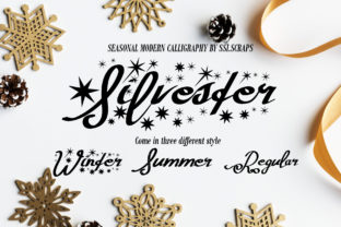Silvester Font: A Modern Calligraphy Typeface for Branding