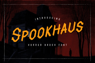Spookhaus Font: A Chillingly Beautiful Typeface for Crafters