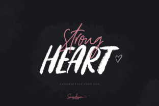 Strong Heart Duo: A Font That Adds Soul to Your Craft