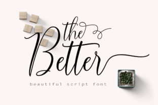 The Better Font: A Beautiful Script for Authentic Design