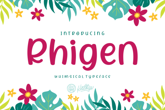 Upgrade Your Brand Identity with the Rhigen Typeface