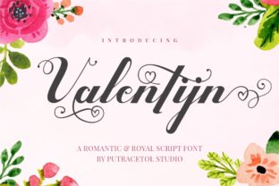 Valentijn Typeface Review: Romantic Script for Digital Branding