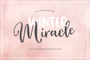 Winter Miracle Font: A Handmade Typeface That Elevates Branding